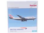 Schaal 1:500 Herpa 512497 British Airways Boeing 747-400..., Ophalen of Verzenden, Zo goed als nieuw