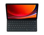 Samsung Galaxy Tab S9 Book Cover Keyboard Slim - Zwart, Verzenden, Zo goed als nieuw