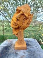 Beeld,  THE THINKING FACE  - 29 cm - Gietijzer, Antiek en Kunst