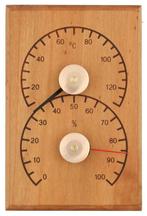 4Living sauna thermo-hygrometer - Alder, Nieuw, Verzenden