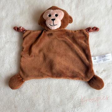 HEMA knuffeldoekje aap beschikbaar voor biedingen