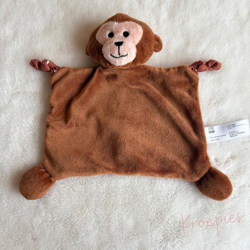 HEMA knuffeldoekje aap, Kinderen en Baby's, Speelgoed | Knuffels en Pluche, Verzenden