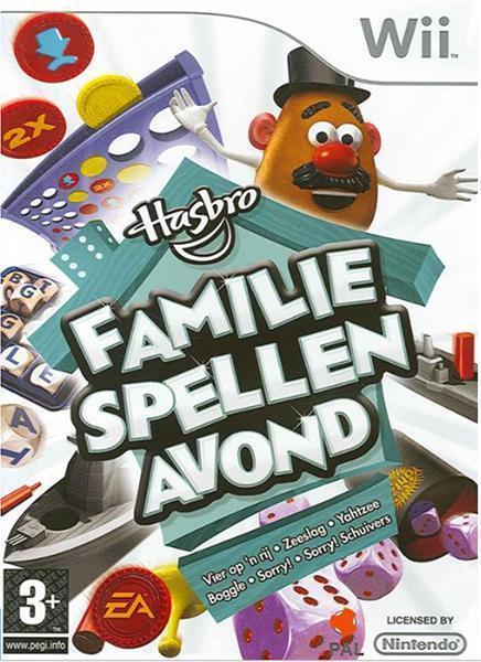 Wii Game: Hasbro Familie Spellen Avond 1, Spelcomputers en Games, Games | Nintendo Wii, 1 speler, Zo goed als nieuw, Ophalen of Verzenden