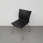Ahrend 463 stapelstoel - zwarte kunststof (alleen per set), Huis en Inrichting, Stoelen, Ophalen of Verzenden, Nieuw