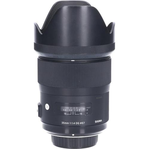 Tweedehands Sigma 35mm f/1.4 DG HSM Art Nikon F CM2056, Audio, Tv en Foto, Fotografie | Lenzen en Objectieven, Standaardlens, Gebruikt