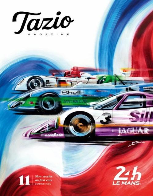 Tazio Issue 11 Le Mans Special, Jaguar, Audi, Matra, Porsche, Boeken, Auto's | Folders en Tijdschriften, Algemeen, Nieuw, Verzenden