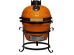 Online veiling: PATTON, 13 inch, Kamado Houtskool BBQ, Tuin en Terras, Houtskoolbarbecues, Gebruikt