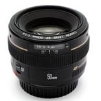 Canon EF 50mm f/1.4 USM + ES-71II zonnekap - standaard lens,, Nieuw