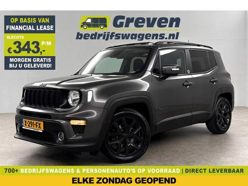Jeep Renegade 1.3T DDCT Limited 150PK AUT Pano Clima Cruise, Auto's, Jeep, Automaat, Benzine, Zilver of Grijs, Verzenden