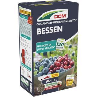Bessen mest | DCM | 20 m² (1.5 kg, Bio-label), Tuin en Terras, Aarde en Mest, Verzenden