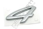 996559241014PU Porsche 4 - Badge. 996, Auto-onderdelen, Uitlaatsystemen, Verzenden, Nieuw