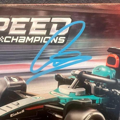 Mercedes - Lewis Hamilton & George Russel Signed - 2024 -, Verzamelen, Automerken, Motoren en Formule 1