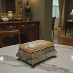 French Art - Sieradendoos - Onyx, Messing
