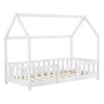 Kinderbed Sisimiut met uitvalbeveiliging 70x140 cm wit, Verzenden, Nieuw