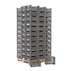 Gebruikte euronorm stapelbakken palletaanbieding wanden +, Ophalen of Verzenden, Nieuw