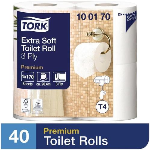 Tork ultrazacht toiletpapier 40 rollen (40 stuks), Huis en Inrichting, Keuken | Keukenbenodigdheden, Verzenden