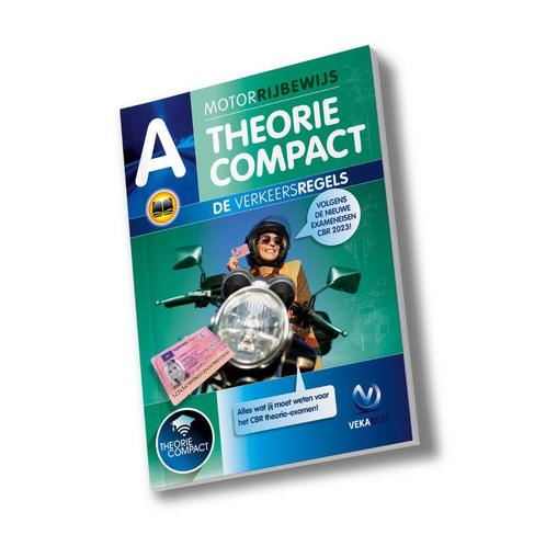 Motor Theorieboek Compact 2024 VekaBest - Rijbewijs A, Boeken, Studieboeken en Cursussen, Nieuw, Overige niveaus, Verzenden