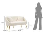 SOFA SOFFY MET KUSSENS CM 137X69X79, Huis en Inrichting, Banken | Bankstellen, Ophalen of Verzenden, Nieuw