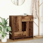 vidaXL Dressoir met lades en deuren 70,5x34x74,5 cm oud hout, Huis en Inrichting, Verzenden, Nieuw, Overige houtsoorten