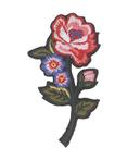 Strijkapplicatie Flower