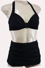 Aloha Beachwear, 50s Bikini in Black., Kleding | Dames, Badmode en Zwemkleding, Nieuw, Verzenden