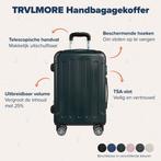 2dekans | TRVLMORE Handbagage Koffer - 45L - TSA Cijferslot, Sieraden, Tassen en Uiterlijk, Koffers, Ophalen of Verzenden, Zo goed als nieuw