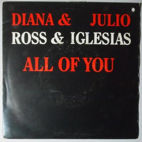 Diana Ross and Julio Iglesias - All of you - Single, Cd's en Dvd's, Vinyl Singles, Single, Gebruikt, 7 inch, Pop
