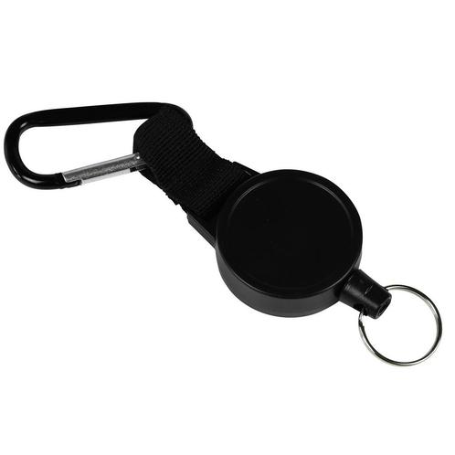Benson Uittrekbare sleutelhanger - rollerclip 70 cm - met..., Verzamelen, Sleutelhangers, Nieuw, Ophalen of Verzenden