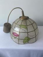 Lamp - Parelmoer, messing - Capiz-schelpenlamp