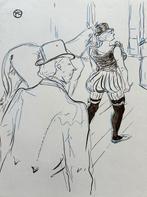 Henri De Toulouse-Lautrec (1864-1901) - Dans les coulisses, Antiek en Kunst
