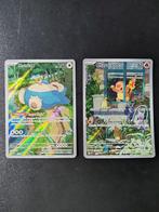 Pokémon - 2 Card - Set Promo Card Etb - Snorlax SVP 051,, Hobby en Vrije tijd, Verzamelkaartspellen | Pokémon, Nieuw