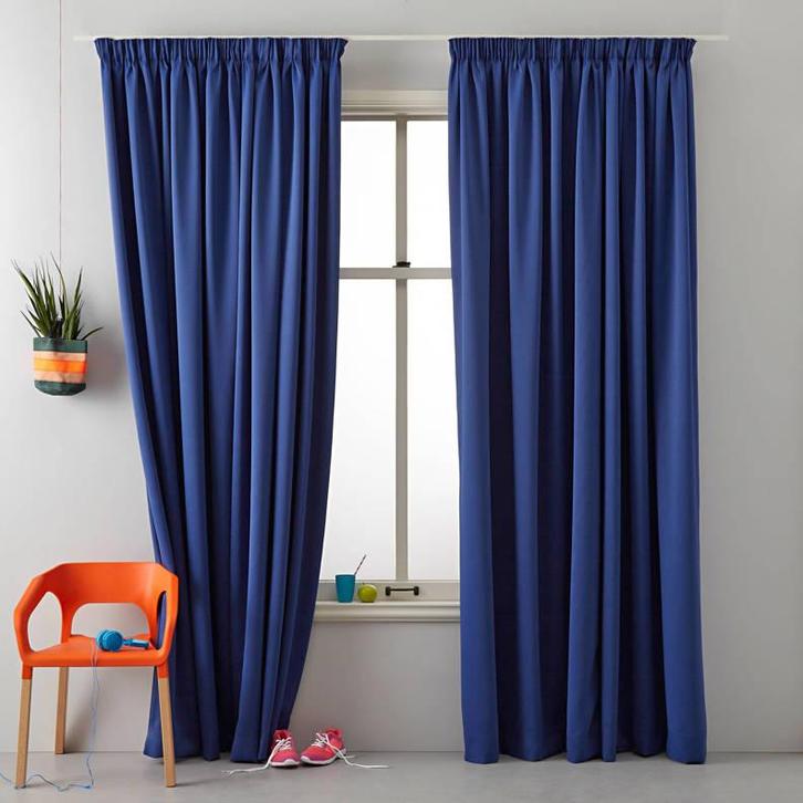 DGMs own verduisterend gordijn (140x180 cm) Donkerblauw, Huis en Inrichting, Woonaccessoires | Wandplanken en Boekenplanken, Verzenden