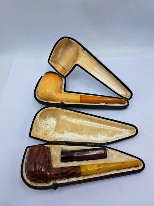 Zonder Minimumprijs - Doos (6) - Pijpen Etui - Divers, Verzamelen, Rookartikelen, Aanstekers en Luciferdoosjes