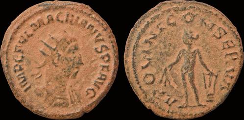 Abtoninianus 260-261ad Roman Macrianus, usurper, billon a..., Postzegels en Munten, Munten | Europa | Niet-Euromunten, Verzenden
