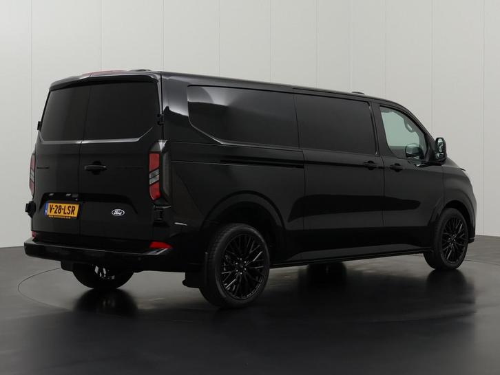 Ford Transit Custom Bestelbus L2 H1 2024 Diesel, Auto's, Ford, Dealer onderhouden, Te koop, Zwart, Handgeschakeld, Financial lease