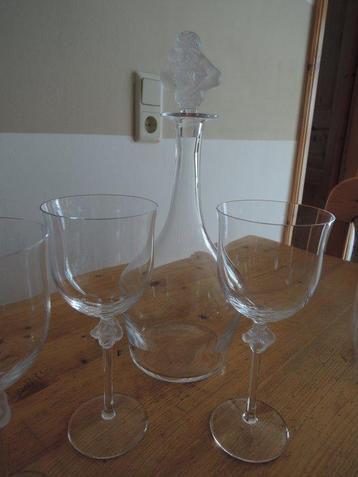 Lalique - Drinkservies (5) - Kristal beschikbaar voor biedingen