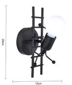 Speelse Metalen Wandlamp – E27 Kinderkamer Lamp, Verzenden, Nieuw