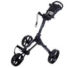 Fastfold Square Mat Charcoal/Black 3 Wiel Trolley Top Deal!, Ophalen of Verzenden, Nieuw, Golfkar, Overige merken