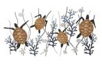 IJZEREN WANDPANEEL SCHILDPAD CM 132,7X5,7X69,9, Huis en Inrichting, Woonaccessoires | Overige, Ophalen of Verzenden, Nieuw
