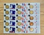 Frankrijk. 2 Euro 2020 Recherche Médicale (15 coincards)