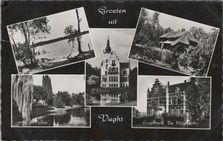 VUGHT - Meerluik Groeten uit Vught, Verzamelen, Ansichtkaarten | Nederland, Verzenden