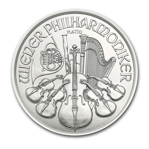 Platina Wiener Philharmoniker 1/25 oz 2025, Postzegels en Munten, Munten | Europa | Niet-Euromunten, Losse munt, Oostenrijk, Verzenden