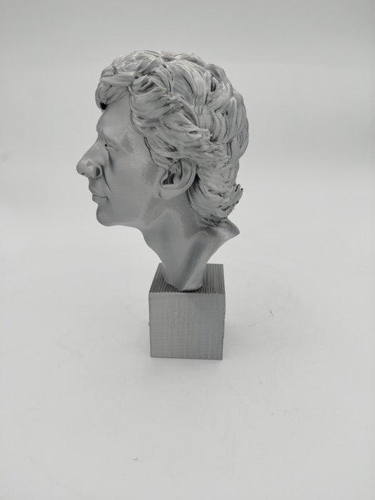 Figuur - Ayrton Senna - Ferrari - Polymeer, Antiek en Kunst, Curiosa en Brocante