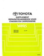 2001 TOYOTA YARIS CHASSIS EN CARROSSERIE REPARATIEHANDBOEK, Auto diversen, Handleidingen en Instructieboekjes