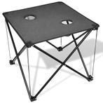 vidaXL Campingtafel inklapbaar (grijs), Caravans en Kamperen, Verzenden, Nieuw