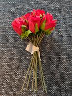 Actie valentijnboeketje zijde rozen 25cm artificial red rose, Hobby en Vrije tijd, Ophalen of Verzenden, Nieuw