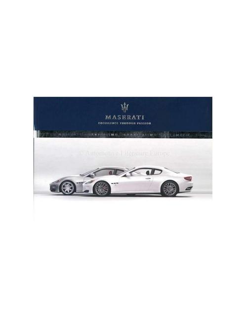 2011 MASERATI GRANTURISMO & GRANTURISMO S AUTOMATIC, Auto diversen, Handleidingen en Instructieboekjes