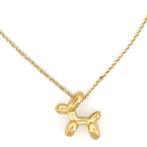 Handmade - Halsketting - Balloon Dog - 4 g - 18 karaat Geel, Nieuw