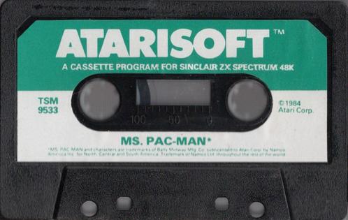 Atari Ms. Pac-Man* voor Sinclair ZX Spectrum 48K (Losse cass, Spelcomputers en Games, Games | Atari, Zo goed als nieuw, Verzenden
