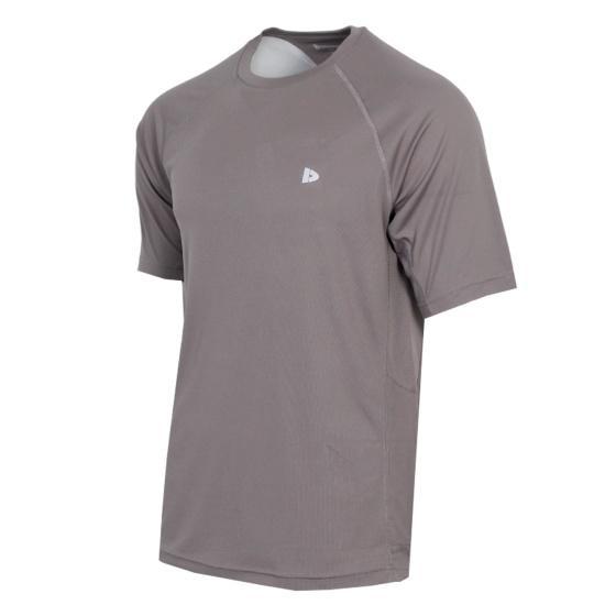Donnay Donnay Heren - Sport T-shirt André - Steel Grey, Kleding | Heren, T-shirts, Nieuw, Verzenden
